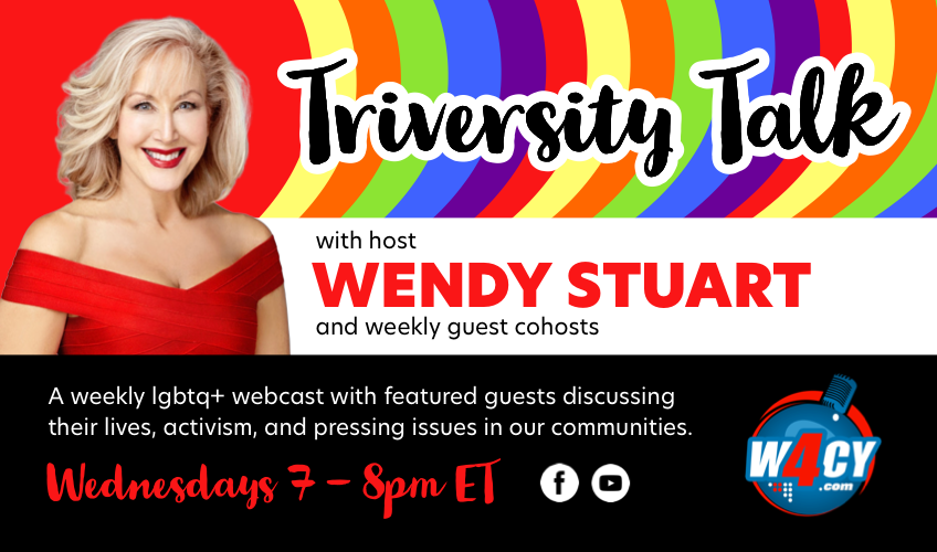 Wendy Stuart and Guest Co-Host Evan Laurence Present TriVersity Talk! Wednesday  7PM ET with Featured Guest J.R. Price