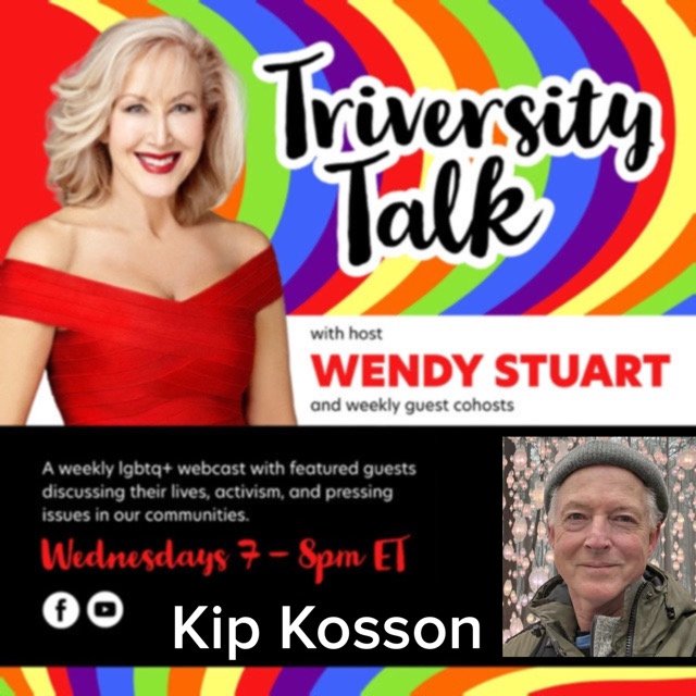 Kip Kosson Guests On TriVersity Talk With Host Wendy Stuart 7 PM ET Wednesday, November 26th, 2025
