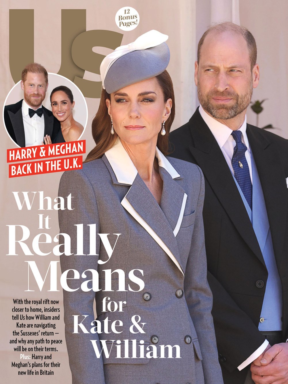Prince William and Kate Middleton Blindsided by Harry and Meghans U.K. Return: What Happens Next